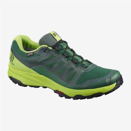 Salomon XA DISCOVERY GTX Mens Trail Running Shoes Green | Salomon South Africa